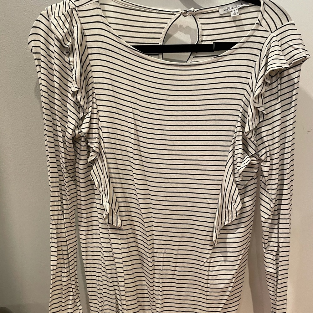 White birch striped shirt